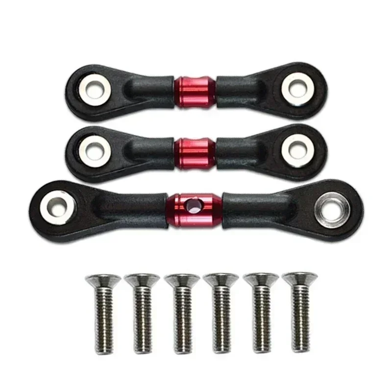 3Pcs Steering Link Rod Servo Rod For Tamiya TT-02 TT-02T TT02 TT02T 1/10 RC Car Upgrade Parts Accessories
3Pcs Steering Link Rod Servo Rod For Tamiya TT-02 TT-02T TT02 TT02T 1/10 RC Car Upgrade Parts Accessories