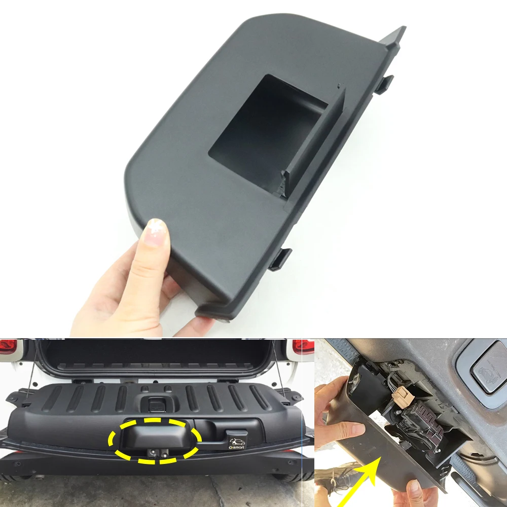 Rear Door Trunk Boot Lock Latch End Protective Cover Tailgate Hole Cap Lid For Mercedes Benz Smart Fortwo 453 Coupe 2015-2022 
Rear Door Trunk Boot Lock Latch End Protective Cover Tailgate Hole Cap Lid For Mercedes Benz Smart Fortwo 453 Coupe 2015-2022