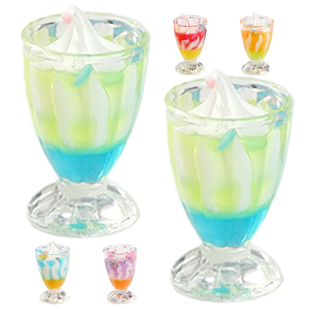 6Pcs Mini House Ice Cream Simulation Realistic Small Dessert Ornaments Durable Resin Charms for Miniature Decoration
6Pcs Mini House Ice Cream Simulation Realistic Small Dessert Ornaments Durable Resin Charms for Miniature Decoration