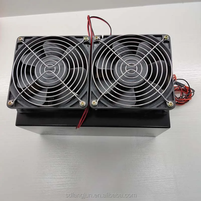 Semiconductor Refrigeration Cooler Triple Fan Thermoelectric Module Kit Diy Peltier Thermoelectric Cooling Unit
Semiconductor Refrigeration Cooler Triple Fan Thermoelectric Module Kit Diy Peltier Thermoelectric Cooling Unit