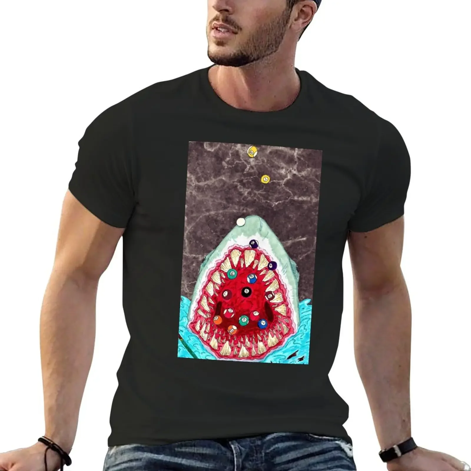 New POOL SHARK T-Shirt summer clothes cute tops shirts graphic tees black t shirt mens white t shirts
New POOL SHARK T-Shirt summer clothes cute tops shirts graphic tees black t shirt mens white t shirts