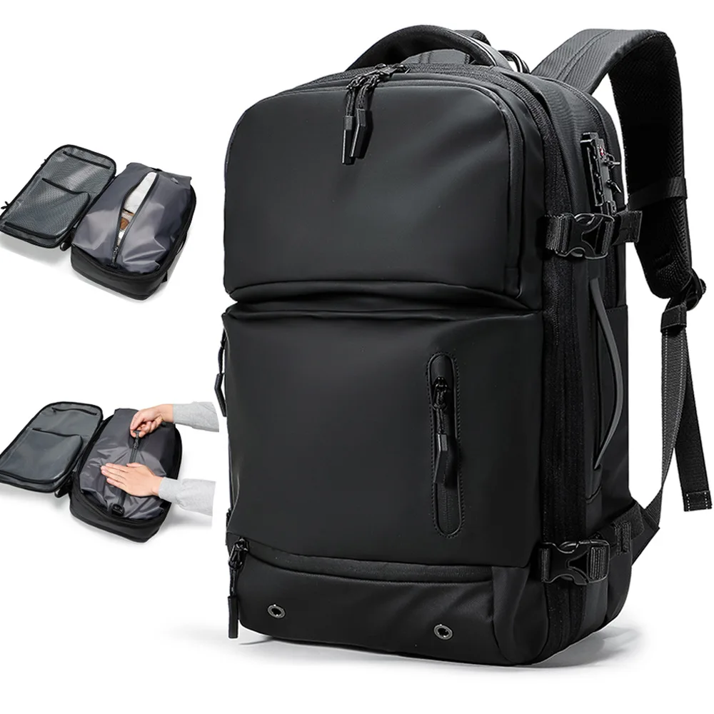 Vacuum Seal Travel Backpack Exapandable Air Compression System Water Resistant TSA Lock Carry On Suitcase Luggage Men Vacpack
Vacuum Seal Travel Backpack Exapandable Air Compression System Water Resistant TSA Lock Carry On Suitcase Luggage Men Vacpack