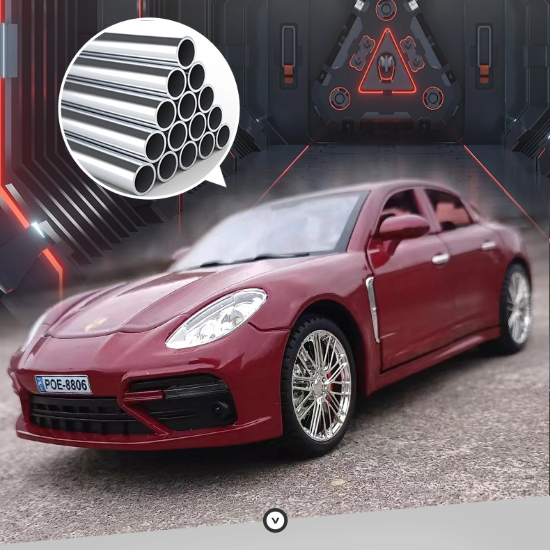 1:18 Panamera Supercar, модель автомобиля из сплава, звук и свет, детские игрушки, коллекционные предметы, подарок на день рождения
1:18 Panamera Supercar, модель автомобиля из сплава, звук и свет, детские игрушки, коллекционные предметы, подарок на день рождения