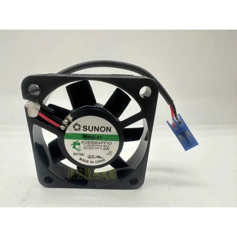 HJY 1PCS SUNON KDE0504PFV2 DC5V 1.0W 2-pin cooling fan 40*10mm
HJY 1PCS SUNON KDE0504PFV2 DC5V 1.0W 2-pin cooling fan 40*10mm