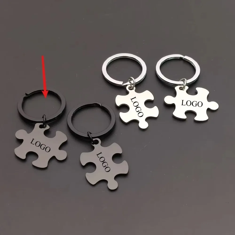 Custom Keychain Personalized Creative Puzzle Stainless Steel Couple Key Chain DIY Splicing Accessories Pendant Engraved LOGO
Custom Keychain Personalized Creative Puzzle Stainless Steel Couple Key Chain DIY Splicing Accessories Pendant Engraved LOGO