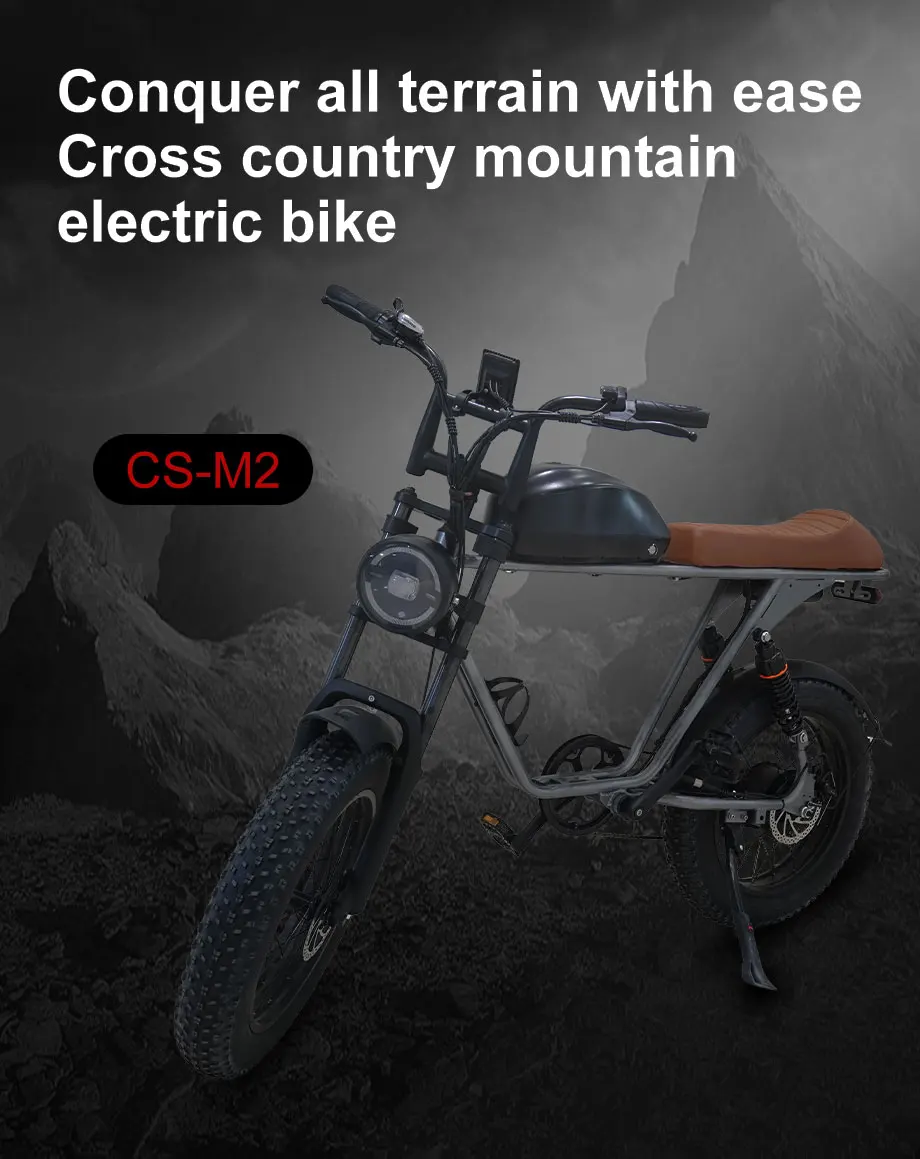 750W Brushless Motor Electric Mountain Bike Equipped With 48V 13.ah Battery
750W Brushless Motor Electric Mountain Bike Equipped With 48V 13.ah Battery