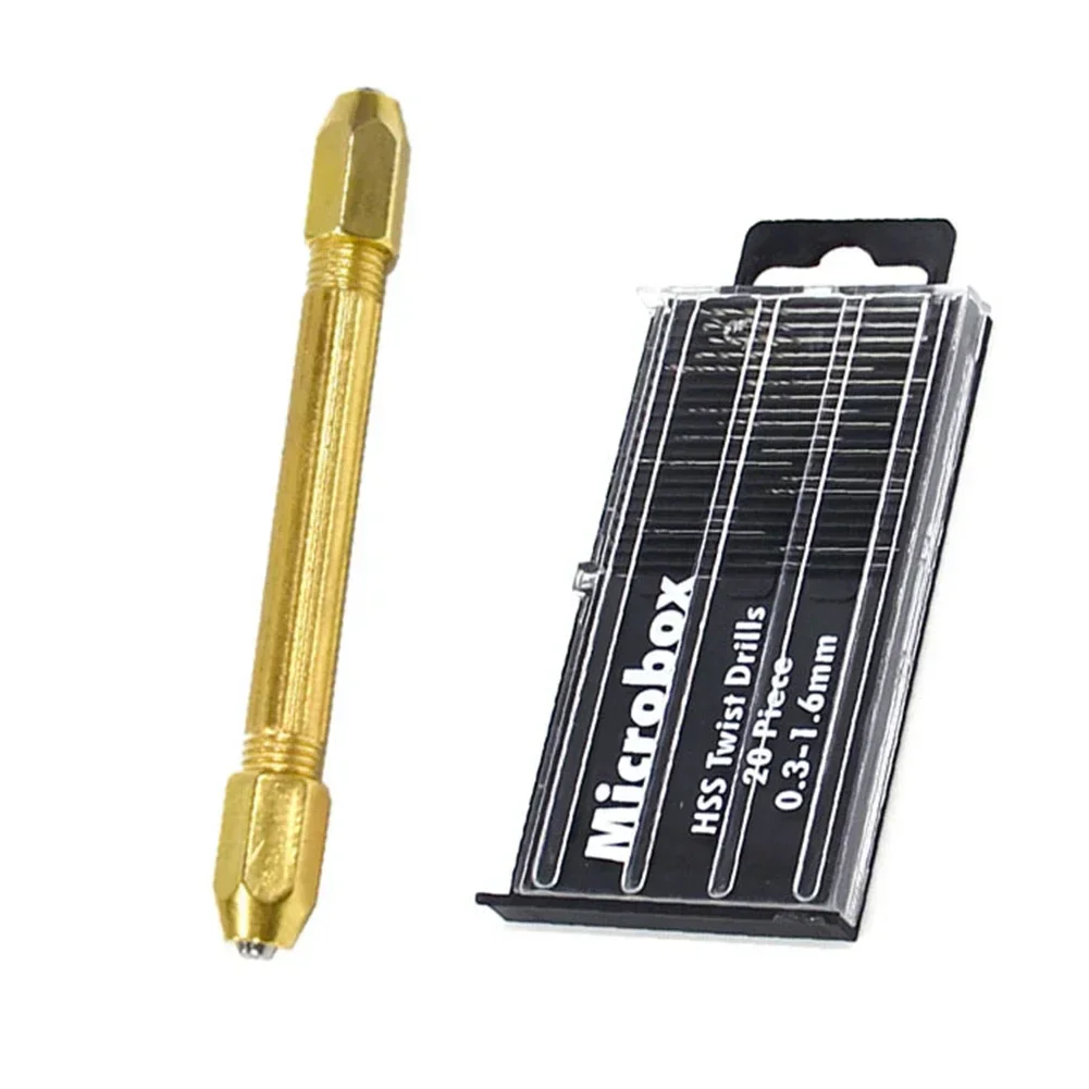 Mini Hand Drill Set W/ 10pcs High-Speed Steel Twisted Drill Bit Set Rotary Tools For ModelsHobbyDIYWood Craft Hand Tools
Mini Hand Drill Set W/ 10pcs High-Speed Steel Twisted Drill Bit Set Rotary Tools For ModelsHobbyDIYWood Craft Hand Tools