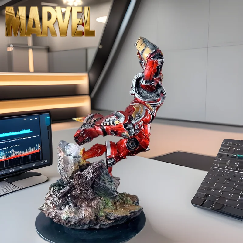 Фигурка Marvel Dynamic Leaping Pose Hulkbuster, 50 см, крупномасштабная напольная статуя, центральный элемент для демонстрации Marvel
Фигурка Marvel Dynamic Leaping Pose Hulkbuster, 50 см, крупномасштабная напольная статуя, центральный элемент для демонстрации Marvel