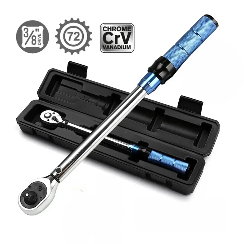 5-60N.m Torque Wrench 3/8 Inch Square Drive Torques Key ±3% High Precision Torque Wrench Professional Bicycle Automotive Tool
5-60N.m Torque Wrench 3/8 Inch Square Drive Torques Key ±3% High Precision Torque Wrench Professional Bicycle Automotive Tool