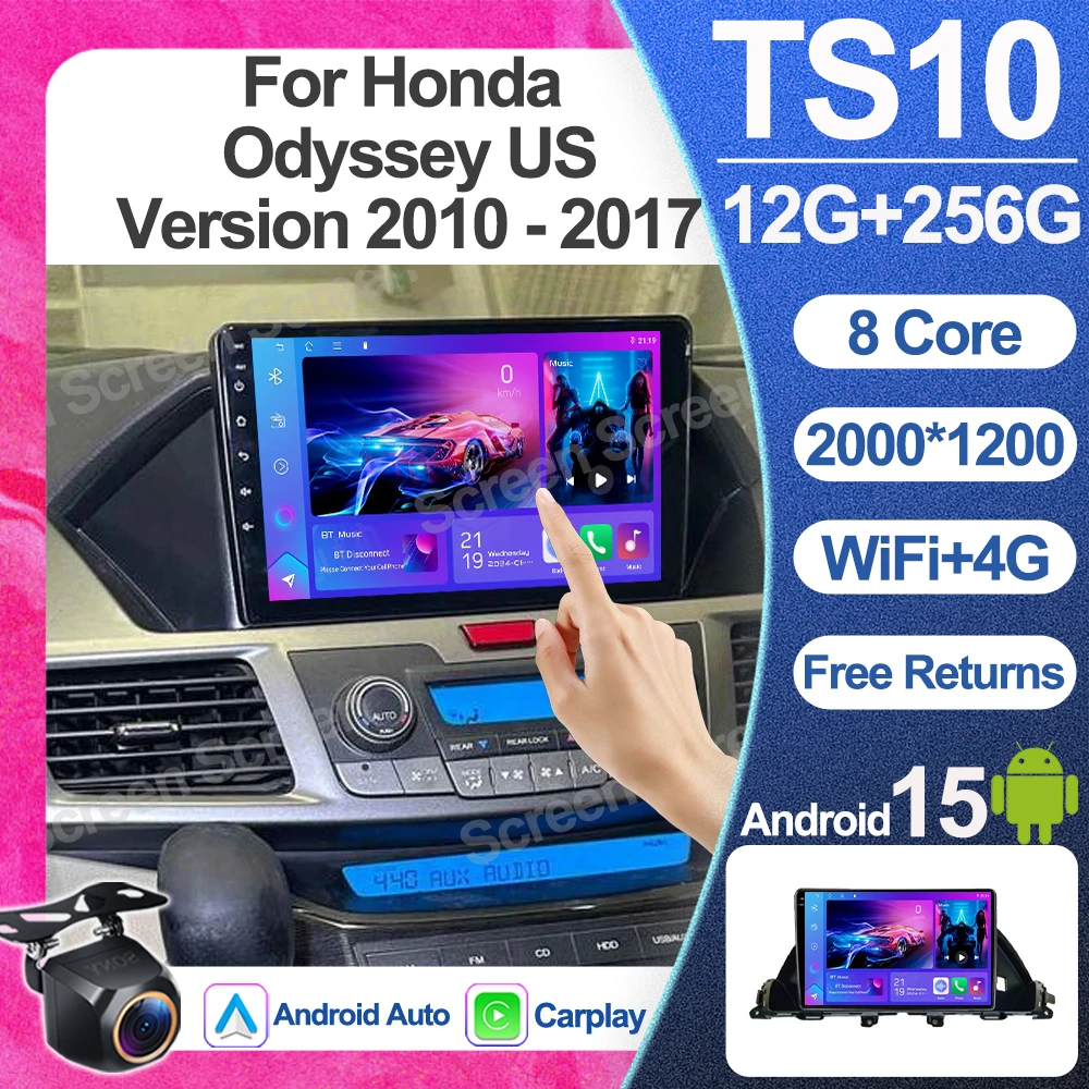 Android 16 For Honda Odyssey Us Version 2010 2011 2012 2013 2014 2015 2016 2017 Carplay 5g Car Radio Multimedia Video Player Gps
Android 16 For Honda Odyssey Us Version 2010 2011 2012 2013 2014 2015 2016 2017 Carplay 5g Car Radio Multimedia Video Player Gps