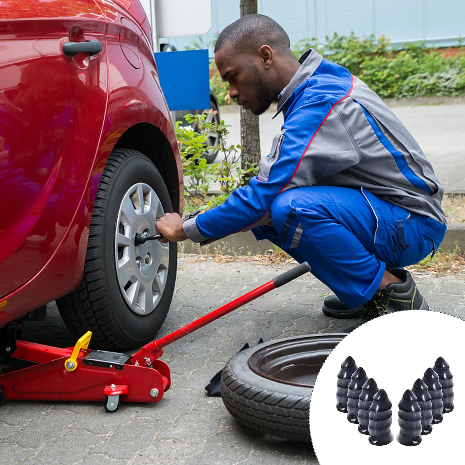 20 pcs Tire Repair Rubber Nails Heavy Duty Anti-Slip Studs For Car Bike Winter Wheel Fix Kit Auto Supplies 
20 pcs Tire Repair Rubber Nails Heavy Duty Anti-Slip Studs For Car Bike Winter Wheel Fix Kit Auto Supplies