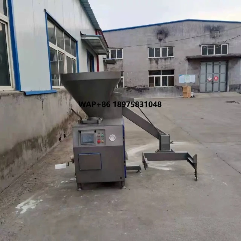 Hotel factory Automatic stainless steel sausage making machine Vacuum sausage filling Filled meat filling Pump motor movement
Hotel factory Automatic stainless steel sausage making machine Vacuum sausage filling Filled meat filling Pump motor movement
