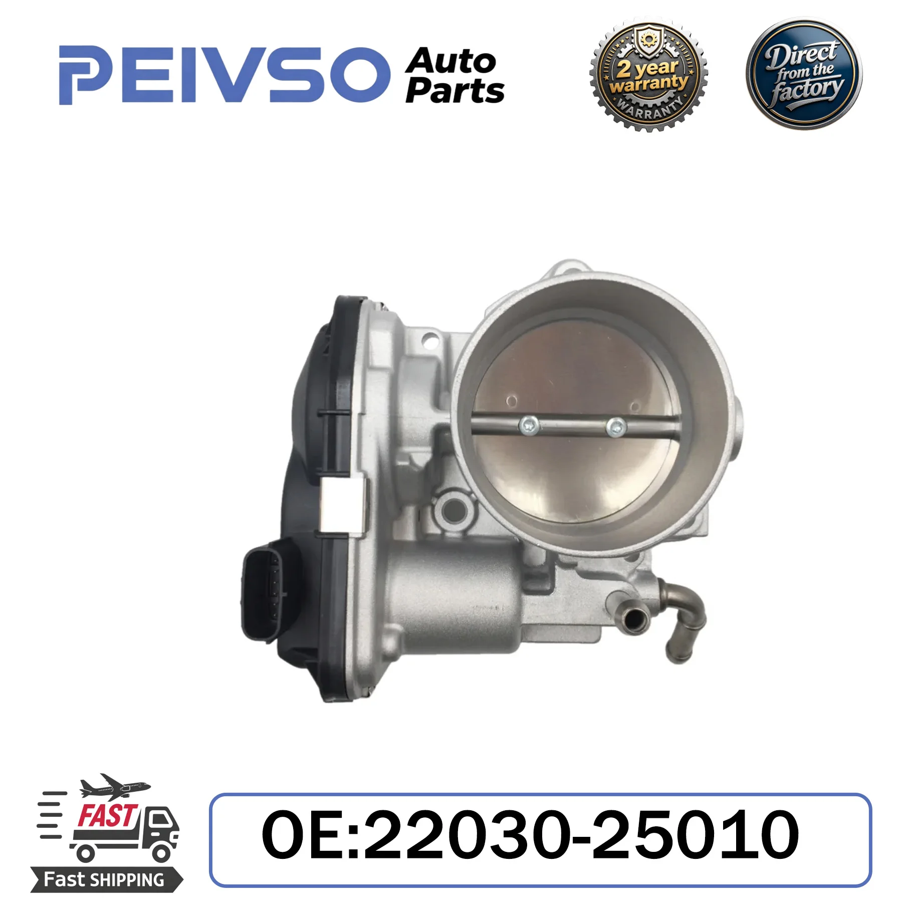 PEIVSO New Throttle Body 22030-25010 22030-F0010 For TOYOTA CAMRY RAV4 AVALON 2018-2022 2.5L
PEIVSO New Throttle Body 22030-25010 22030-F0010 For TOYOTA CAMRY RAV4 AVALON 2018-2022 2.5L