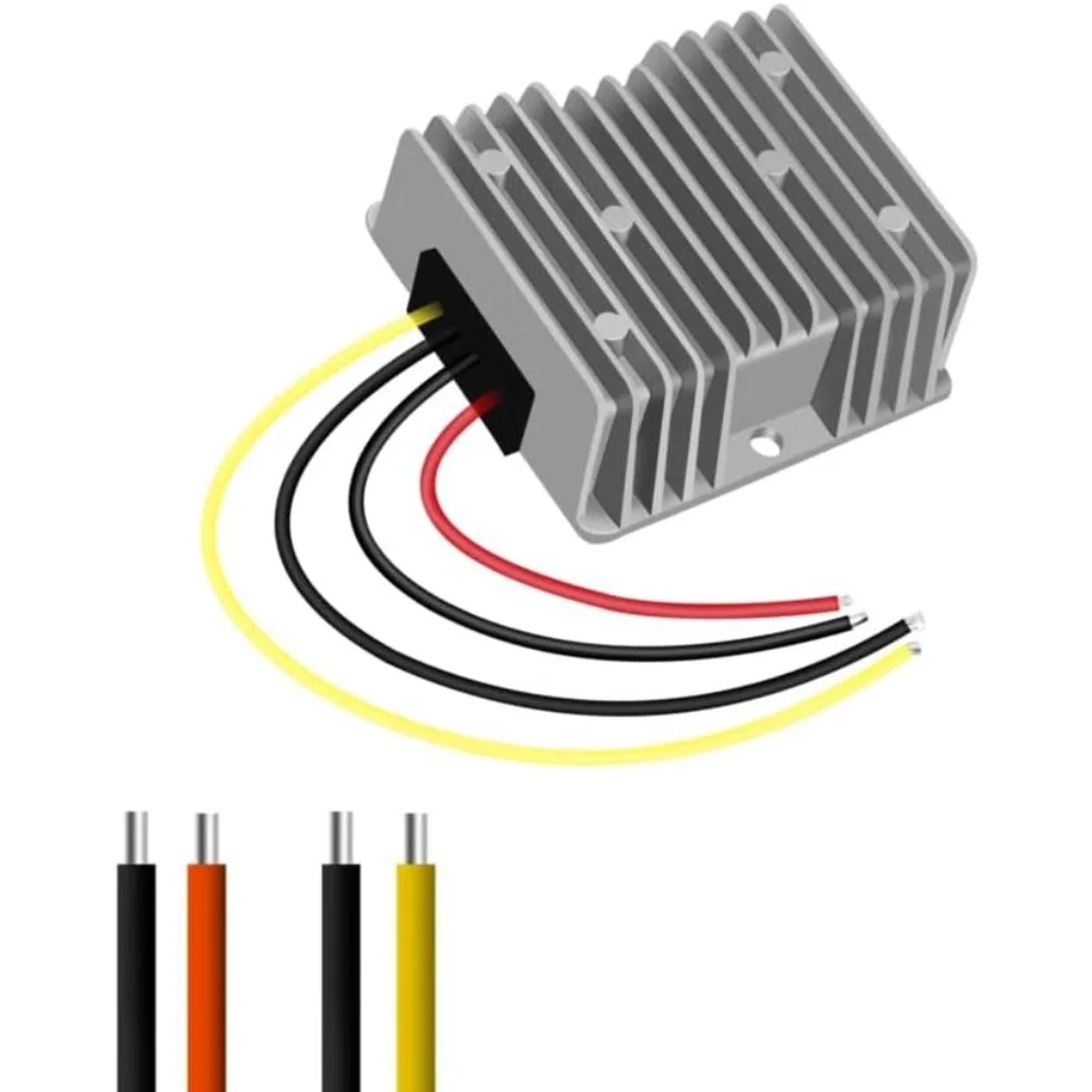 DC/DC 36V 48V to 24V 20A Step-Down Converter Transformer Waterproof Voltage Regulator Reducer for Golf Cart LED Lights Screens
DC/DC 36V 48V to 24V 20A Step-Down Converter Transformer Waterproof Voltage Regulator Reducer for Golf Cart LED Lights Screens