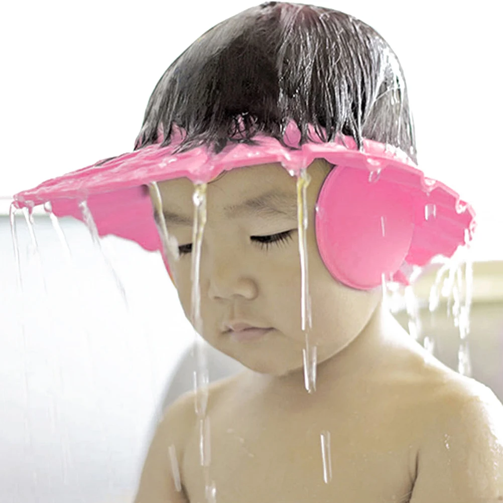 Baby Adjustable Bathing Cap With Ear Pads For Kids Hair Wash Shield Hat Water Resistant Infant Shower Cap 3-60 Months Pink
Baby Adjustable Bathing Cap With Ear Pads For Kids Hair Wash Shield Hat Water Resistant Infant Shower Cap 3-60 Months Pink