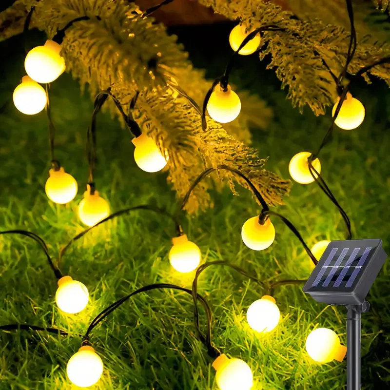 Solar Globe Ball String Lights Outdoor Waterproof Solar Backyard Patio Light Party Christmas Decoration Lawn Garden 22M 200LED
Solar Globe Ball String Lights Outdoor Waterproof Solar Backyard Patio Light Party Christmas Decoration Lawn Garden 22M 200LED