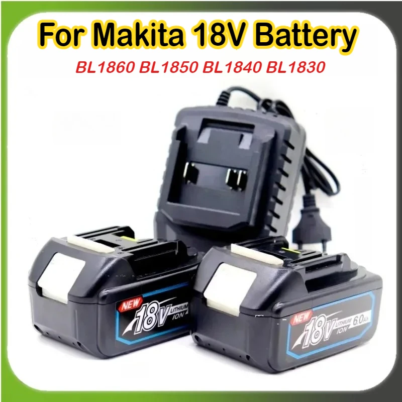 【Upgraded】6000mAh 18V for Makita Rechargeable Power Tools Battery BL1860 BL1850 BL1840 BL1830 Replacement Lithium Battery
【Upgraded】6000mAh 18V for Makita Rechargeable Power Tools Battery BL1860 BL1850 BL1840 BL1830 Replacement Lithium Battery