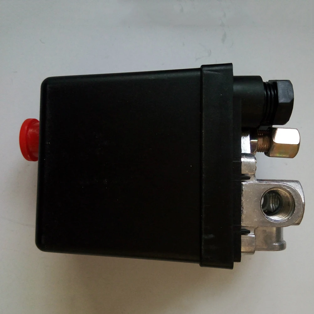 Pressure Controller Switch 4 Port Vertical for Air Compressor Easy Install No Wire Looping Fit Most Types
Pressure Controller Switch 4 Port Vertical for Air Compressor Easy Install No Wire Looping Fit Most Types