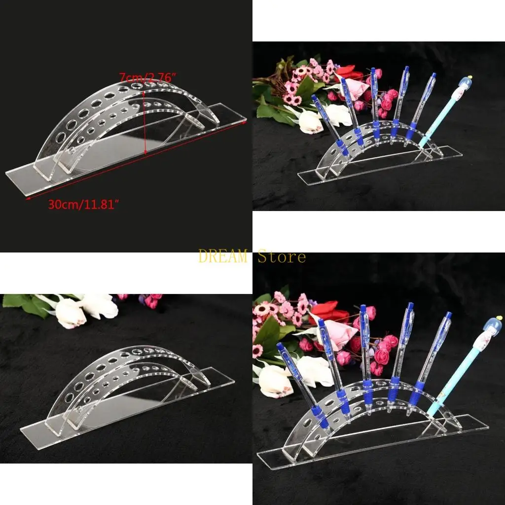 Multi-purpose 12 Slots Pen Display Holder Rack 2-layers Acrylic Pencil Holder Pen Holder Rack Decorative Pen Holder best sale
Multi-purpose 12 Slots Pen Display Holder Rack 2-layers Acrylic Pencil Holder Pen Holder Rack Decorative Pen Holder best sale