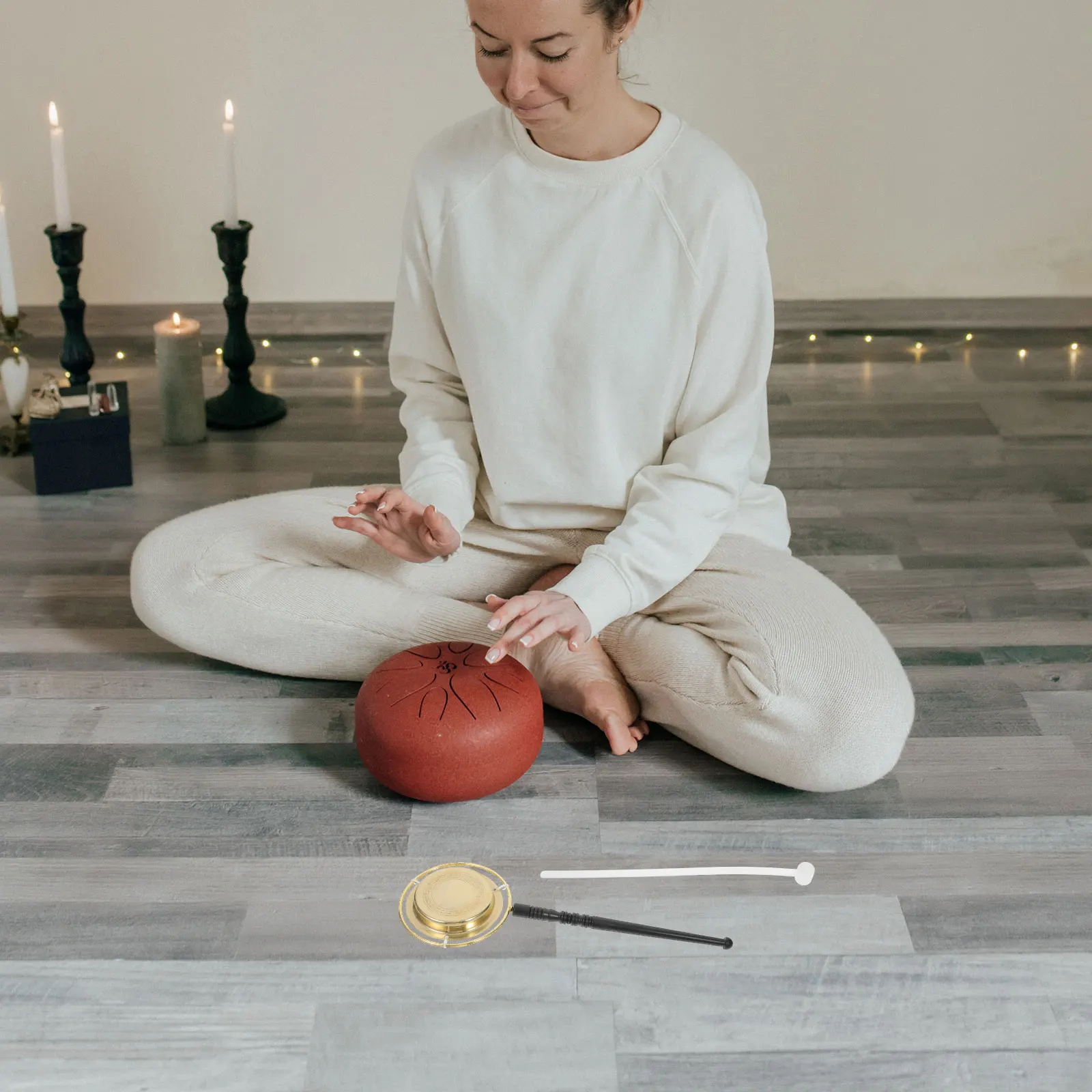 1Set Copper Muyu Buddhist Temple Percussion Instrument Durable Ritual Tool Comfortable Grip Metal Yin Qing Ceremony Utensil
1Set Copper Muyu Buddhist Temple Percussion Instrument Durable Ritual Tool Comfortable Grip Metal Yin Qing Ceremony Utensil