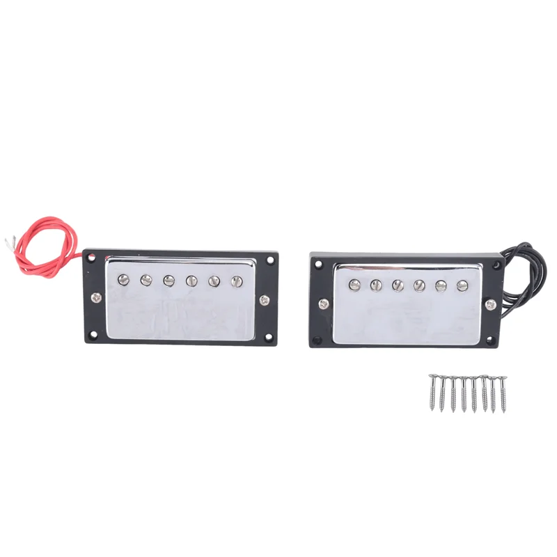 -A65I Humbucker Double Coil Pickups Neck And Bridge Compatible With LP Style Electric Guitar For Guitar Parts Replacement Set
-A65I Humbucker Double Coil Pickups Neck And Bridge Compatible With LP Style Electric Guitar For Guitar Parts Replacement Set
