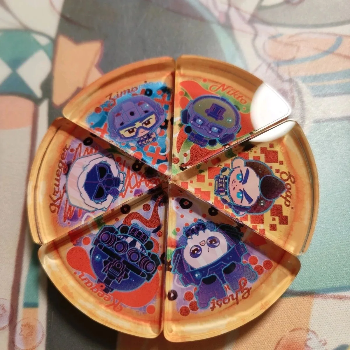 Call of Duty Ghost Koning Krueger Keegan Cosplay Acrylic Rotating Wheel Pendant Collection Gift
Call of Duty Ghost Koning Krueger Keegan Cosplay Acrylic Rotating Wheel Pendant Collection Gift