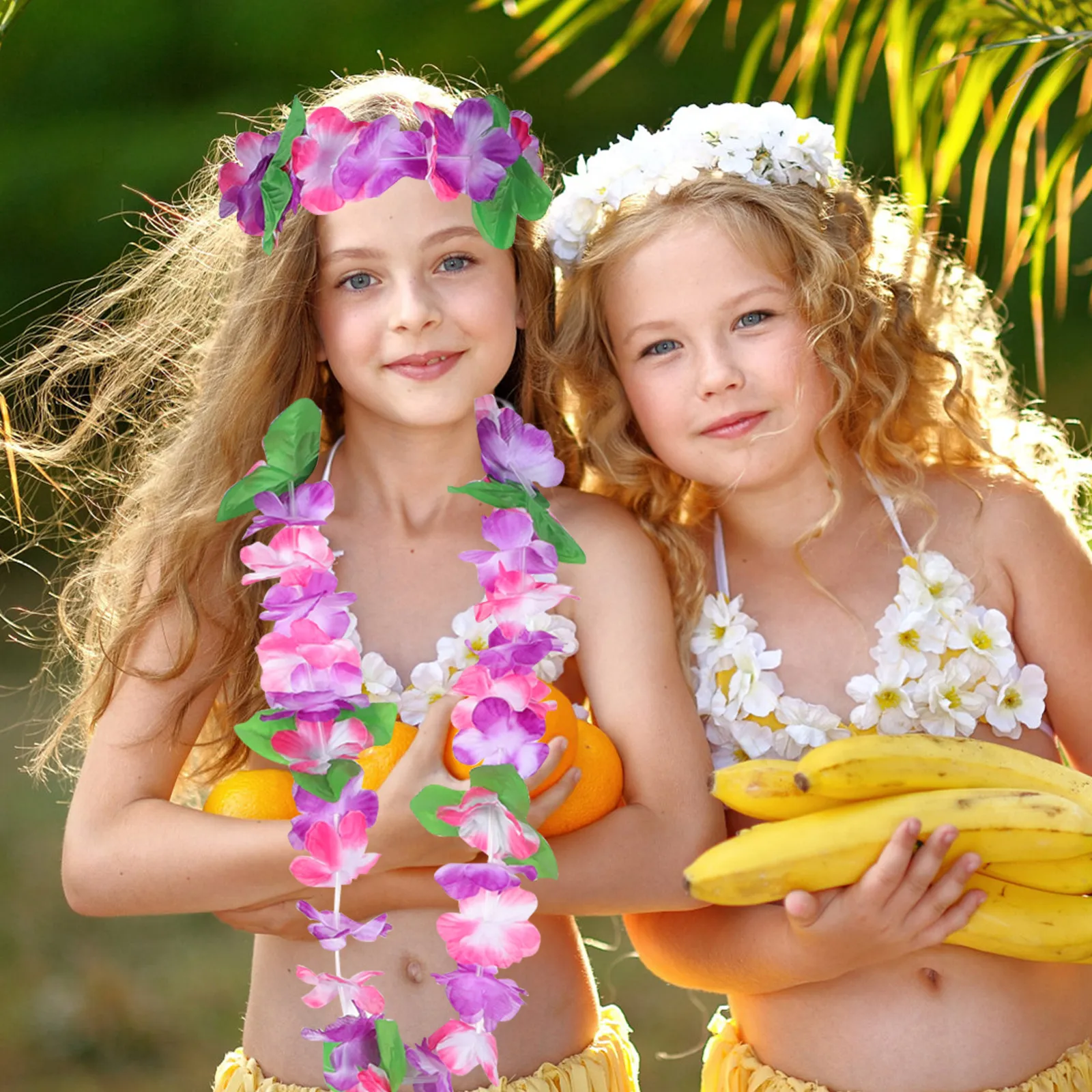 4Sets Flower Headband Necklace Wristband Set for Girls Delicate Floral Design Lightweight Comfortable Hawaii Wedding Party Photo
4Sets Flower Headband Necklace Wristband Set for Girls Delicate Floral Design Lightweight Comfortable Hawaii Wedding Party Photo