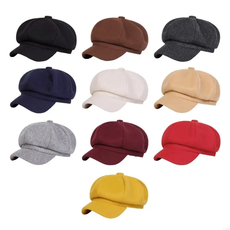 F3KC Classical Cotton Painter Cap Color Warm Octagonal Hat for Women Girl Autumn Winter Outdoor Wear Fashion Essential
F3KC Classical Cotton Painter Cap Color Warm Octagonal Hat for Women Girl Autumn Winter Outdoor Wear Fashion Essential