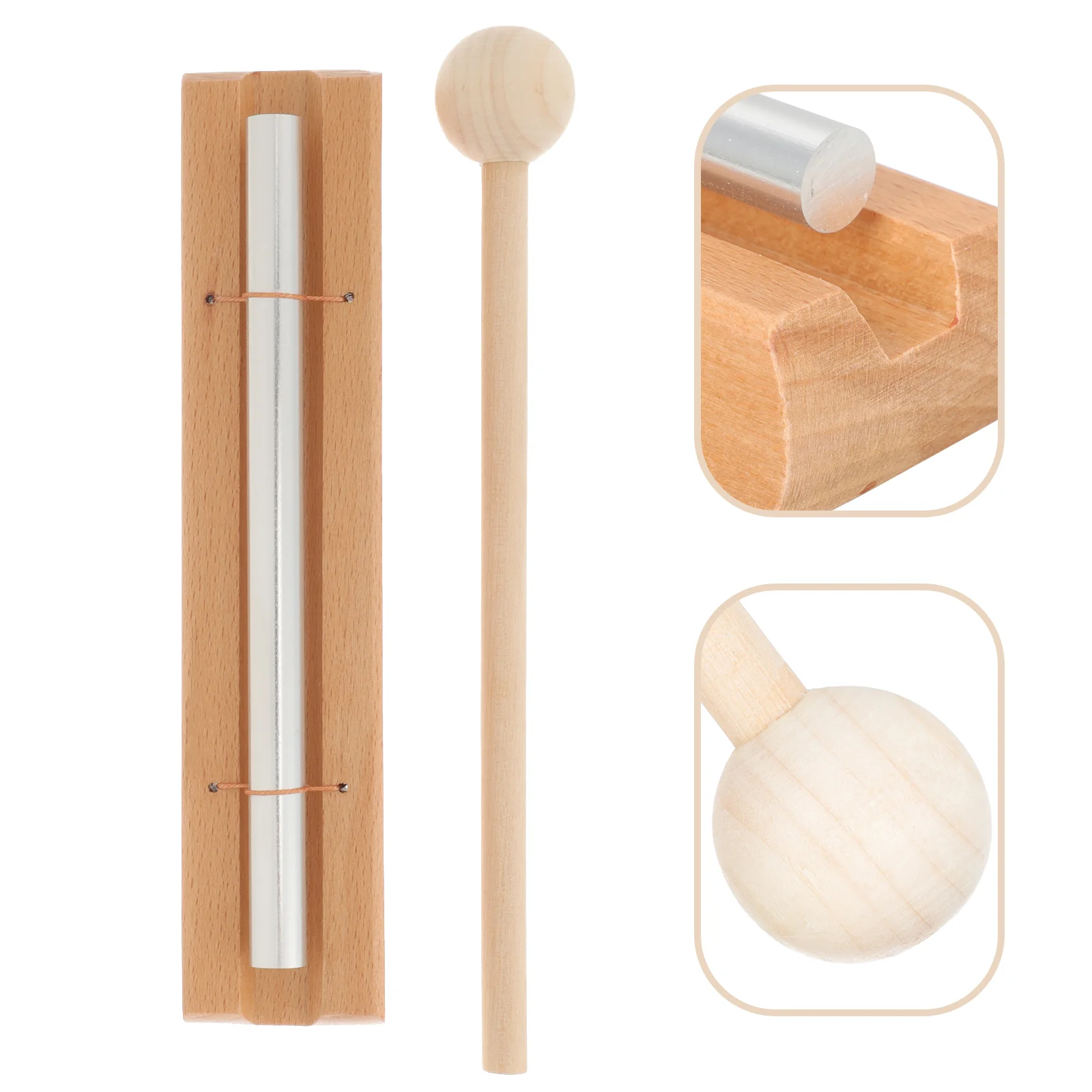 Teacher Chime Meditation Bell Instruments with Mallet Boy Kid Musical Plaything Child
Teacher Chime Meditation Bell Instruments with Mallet Boy Kid Musical Plaything Child