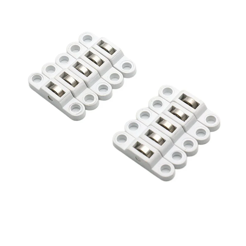 Screen window pulley plastic steel window plastic frame copper wheel 7.5mm wide plastic steel door and window accessories 
Screen window pulley plastic steel window plastic frame copper wheel 7.5mm wide plastic steel door and window accessories