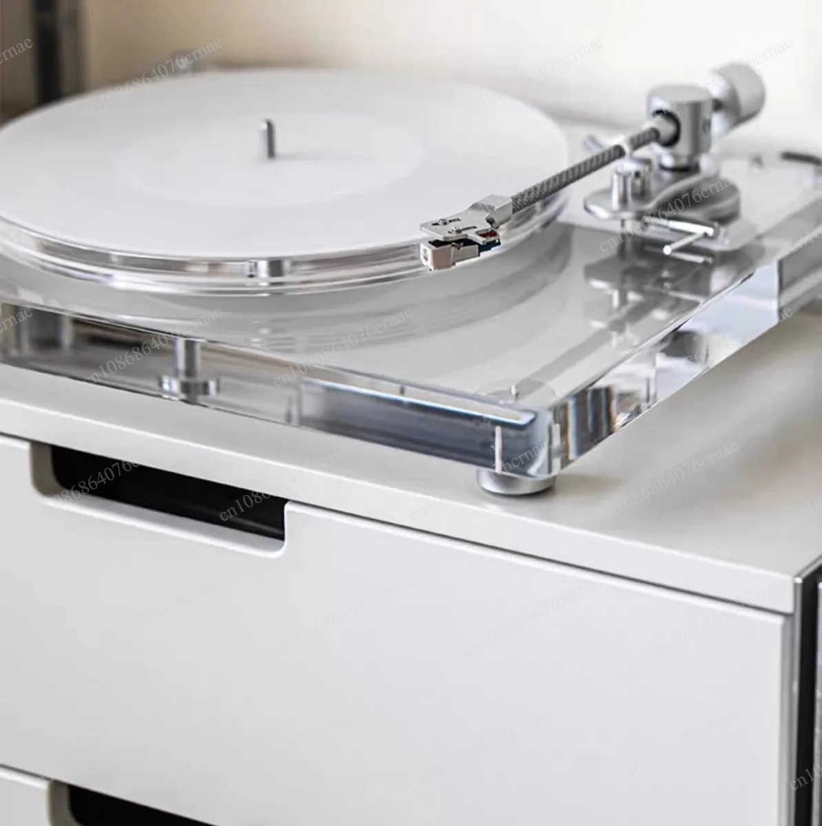Pressure Tonearm Support BT/RCA/optic Access New Arrival Acrylic clear Body at Moving Cartridge Adjustable
Pressure Tonearm Support BT/RCA/optic Access New Arrival Acrylic clear Body at Moving Cartridge Adjustable