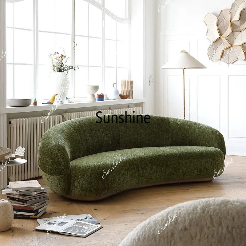French Cream Lamb Wool Cashew Sofa
French Cream Lamb Wool Cashew Sofa