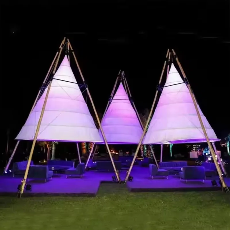 【Popular】Tourle Internet Celebrity Oxford Cloth Canopy Bamboo Cone Tent for Picnic and Camp Activities
【Popular】Tourle Internet Celebrity Oxford Cloth Canopy Bamboo Cone Tent for Picnic and Camp Activities