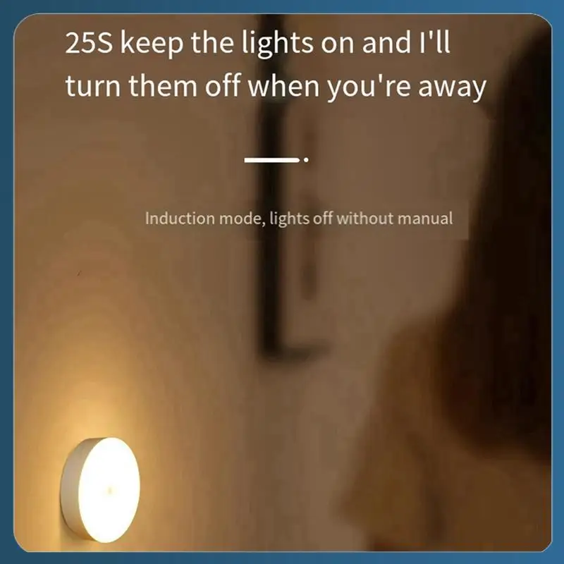 AB02 4 Pack Motion Sensor LED Night Light,USB Rechargeable Wall Decoration Bedroom Night Lamp Durable High Guality Warm White
AB02 4 Pack Motion Sensor LED Night Light,USB Rechargeable Wall Decoration Bedroom Night Lamp Durable High Guality Warm White