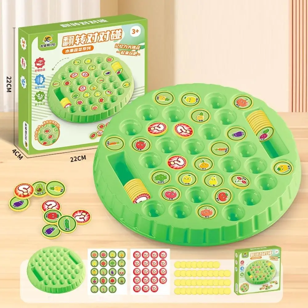 Круглая игра Memory Flip Chess Fruit Flip Memory Game с шахматной доской Flip Chess Game Memory с 38 карточками с рисунком
Круглая игра Memory Flip Chess Fruit Flip Memory Game с шахматной доской Flip Chess Game Memory с 38 карточками с рисунком