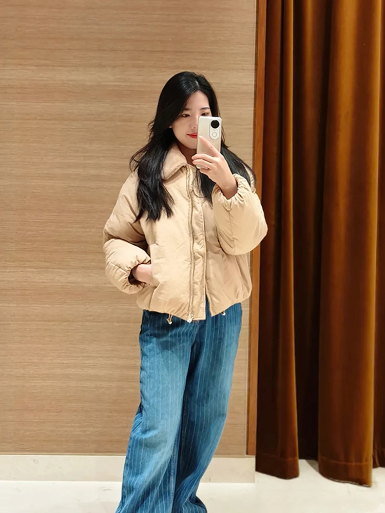 Thickened Commuter Women's Jacket Color Shoulder Insert Sleeve Fur Collar Warm Nylon Outerwear French Style Long Sleeve
Thickened Commuter Women's Jacket Color Shoulder Insert Sleeve Fur Collar Warm Nylon Outerwear French Style Long Sleeve