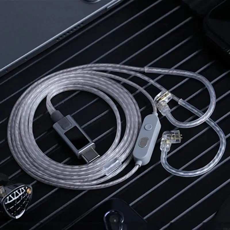 Серебряный шнур типа C со звуковым шнуром с интегрированным чипом ЦАП и двумя микрофонами
Серебряный шнур типа C со звуковым шнуром с интегрированным чипом ЦАП и двумя микрофонами