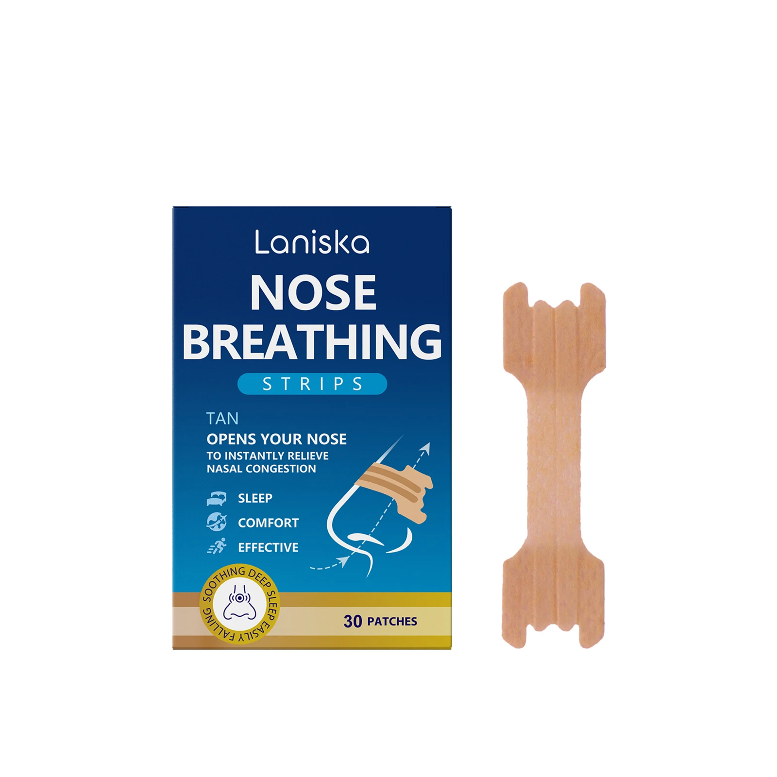 Care Nasal Patch, Relieve Nasal Discomfort At Night Anti-Snoring Care Sleep Care Nasal Patch
Care Nasal Patch, Relieve Nasal Discomfort At Night Anti-Snoring Care Sleep Care Nasal Patch