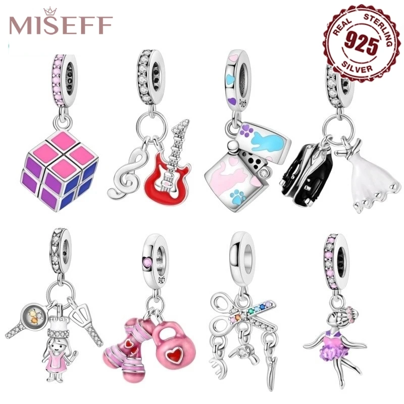 MISEFF Hot Sale Original Charm Bead Fit Bracelet For 925 Silver Daily Necessaries Pendant Bead DIY Jewelry Women Gift New
MISEFF Hot Sale Original Charm Bead Fit Bracelet For 925 Silver Daily Necessaries Pendant Bead DIY Jewelry Women Gift New