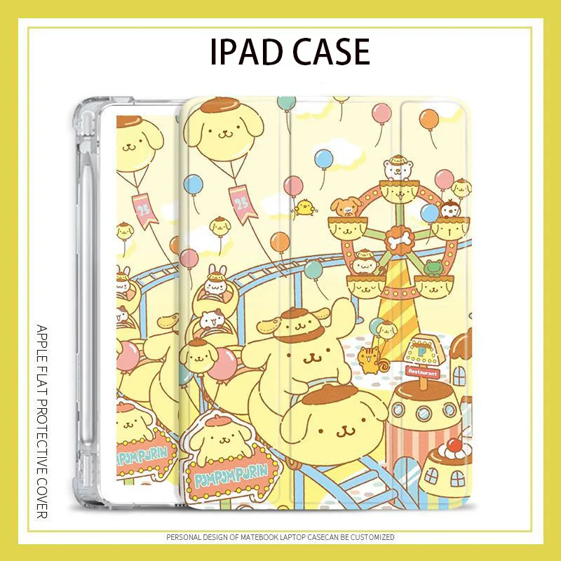 Sanrio Cute Pom Pom Purin Case For iPad 6th 7th 8th 9th Cover for iPad Pro 11 2021 Mini 6 5 4 Air 3 4 5 Silicone Shockproof Case
Sanrio Cute Pom Pom Purin Case For iPad 6th 7th 8th 9th Cover for iPad Pro 11 2021 Mini 6 5 4 Air 3 4 5 Silicone Shockproof Case