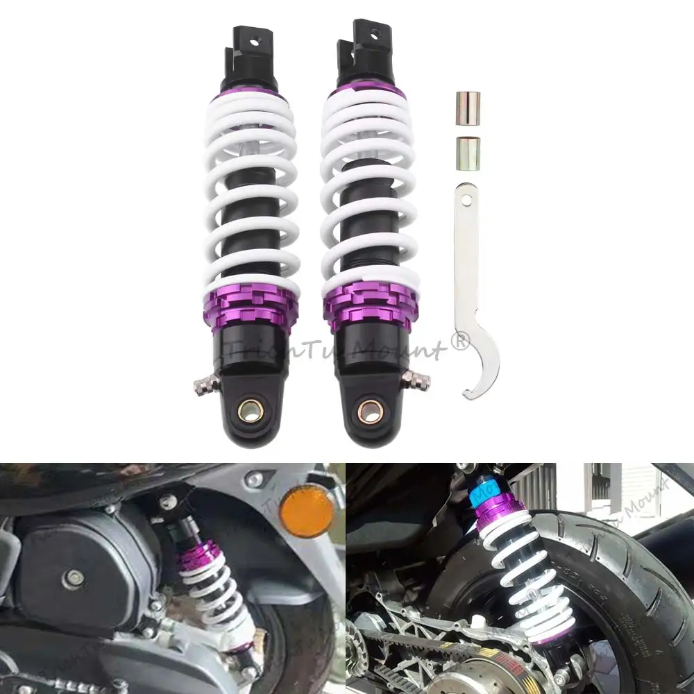 235mm Clevis Motorcycle Rear Suspension Spring Shock Absorber Protection Replacement For Yamaha JOG APRIO Honda DIO SMART Suzuki
235mm Clevis Motorcycle Rear Suspension Spring Shock Absorber Protection Replacement For Yamaha JOG APRIO Honda DIO SMART Suzuki