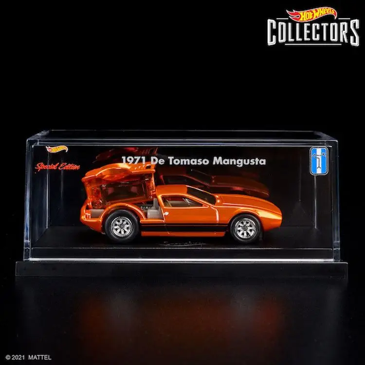 Hot Wheels Car RLC 1971 De Tomaso Mangusta 1/64 Metal Die-cast Model Toy RLC-GLH83
Hot Wheels Car RLC 1971 De Tomaso Mangusta 1/64 Metal Die-cast Model Toy RLC-GLH83
