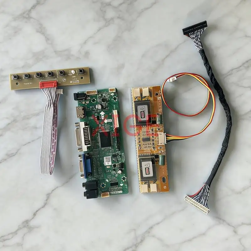 Комплект платы контроллера экрана для CLAA170EA02 M170EN06 M170EN05 M170E4 DIY 4CCFL VGA DVI HDMI 1280*1024 1280x1024 30Pin LVDS
Комплект платы контроллера экрана для CLAA170EA02 M170EN06 M170EN05 M170E4 DIY 4CCFL VGA DVI HDMI 1280*1024 1280x1024 30Pin LVDS