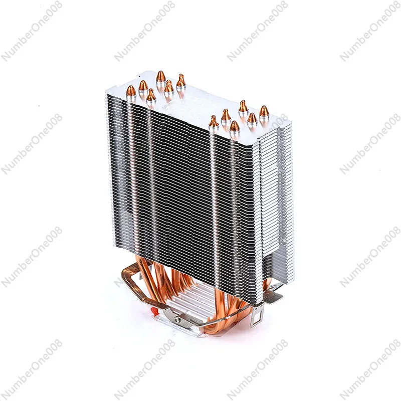 Single Tower 6 Heat Pipe CPU Cooler, Efficient Air Cooling System for Computer, Wholesale for Fridge & Semiconductor Device
Single Tower 6 Heat Pipe CPU Cooler, Efficient Air Cooling System for Computer, Wholesale for Fridge & Semiconductor Device