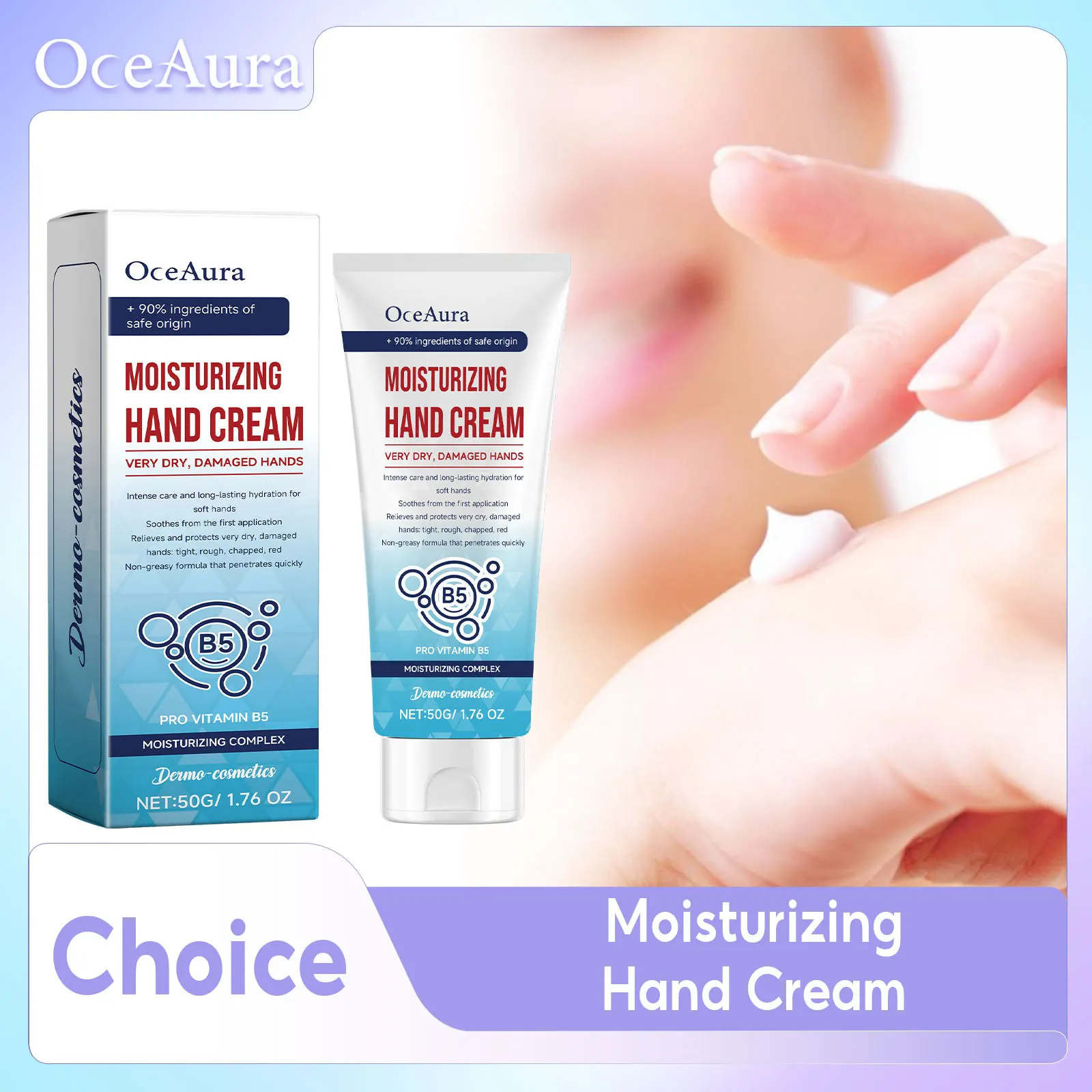 Moisturizing Hand Cream Anti-Drying Hydrating Brightening Nourishing Tender Skin Care Lotion Prevent Cracked Hand Repair Product
Moisturizing Hand Cream Anti-Drying Hydrating Brightening Nourishing Tender Skin Care Lotion Prevent Cracked Hand Repair Product