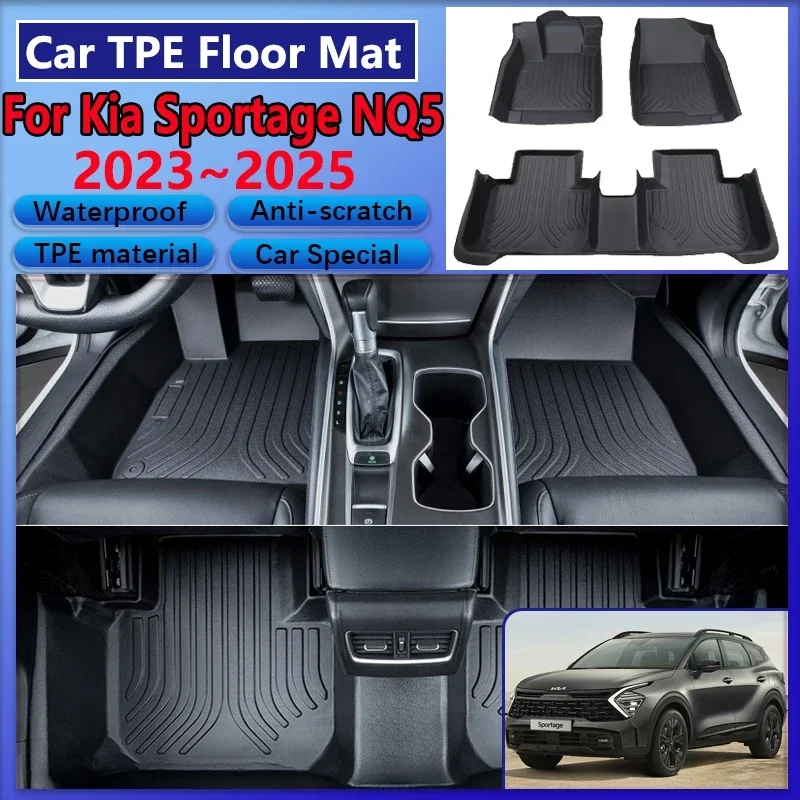 Для Kia Sportage NQ5 аксессуары 2023 2024 2025 LWB автомобильные коврики грязеотталкивающий грязевой ковер полностью TPE подушечки для ног кожаная подушка
Для Kia Sportage NQ5 аксессуары 2023 2024 2025 LWB автомобильные коврики грязеотталкивающий грязевой ковер полностью TPE подушечки для ног кожаная подушка