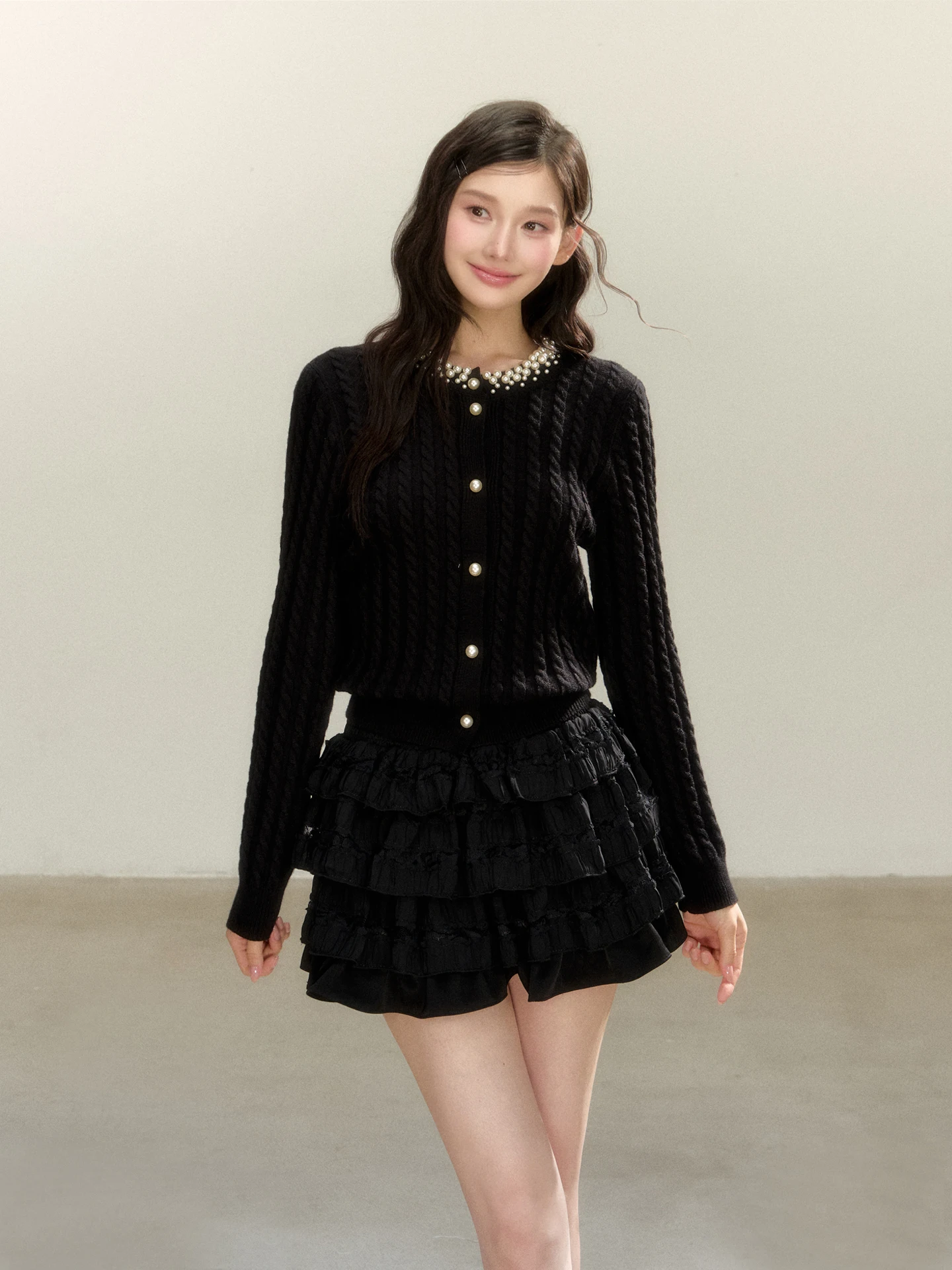 OBGD Корейский облегающий вязаный свитер с длинными рукавами для женщин, модный кардиган на осень-зиму с эффектом похудения
OBGD Корейский облегающий вязаный свитер с длинными рукавами для женщин, модный кардиган на осень-зиму с эффектом похудения