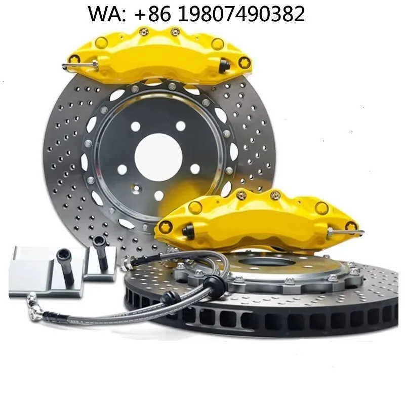 6 Piston Brake Caliper Set 355*32mm Rotor High Performance Big Brake Kit For 18 Inch Car Rim Modification
6 Piston Brake Caliper Set 355*32mm Rotor High Performance Big Brake Kit For 18 Inch Car Rim Modification