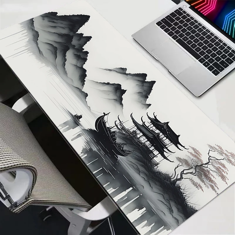 Japan ink painting Home Mausepad Desk Mat Gaming Mat Pad on The Table Office Gamer Accessories Keyboard Mats Mouse Pad gamer rug
Japan ink painting Home Mausepad Desk Mat Gaming Mat Pad on The Table Office Gamer Accessories Keyboard Mats Mouse Pad gamer rug