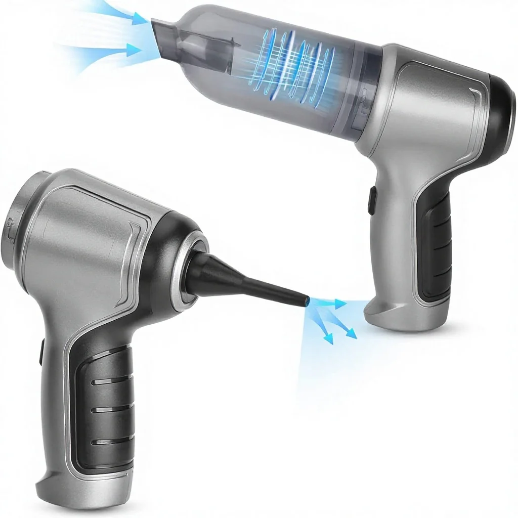 Handheld Cordless 9000PA HEPA Filter 2-Gear Mode Ultra-Light Portable Mini Vacuum Cleaner for Car Home & Pet Hair Cleaning
Handheld Cordless 9000PA HEPA Filter 2-Gear Mode Ultra-Light Portable Mini Vacuum Cleaner for Car Home & Pet Hair Cleaning